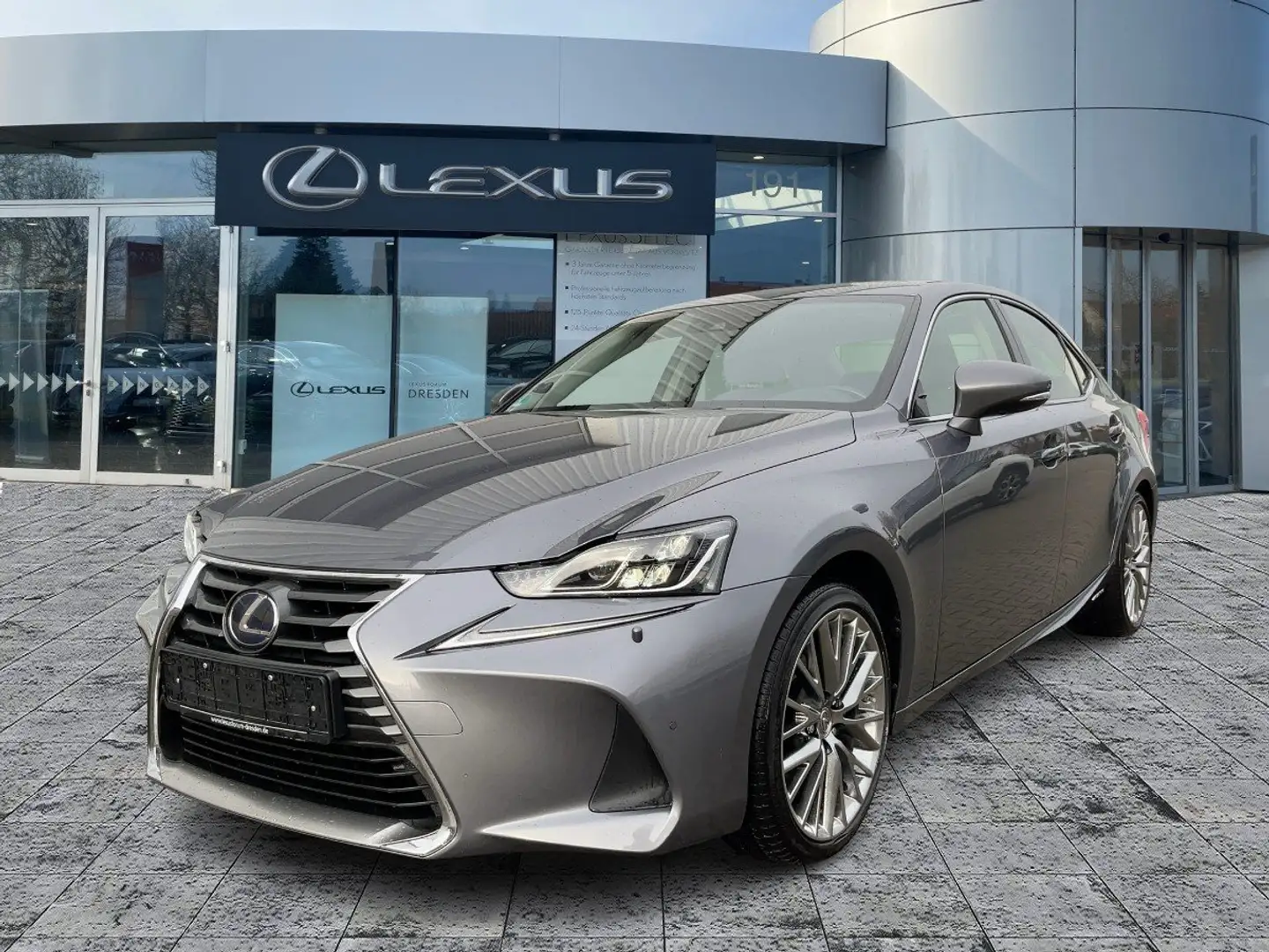 Lexus IS 300 h Luxury Line Schiebedach*ACC*Navi*KAM*DAB Grau - 2