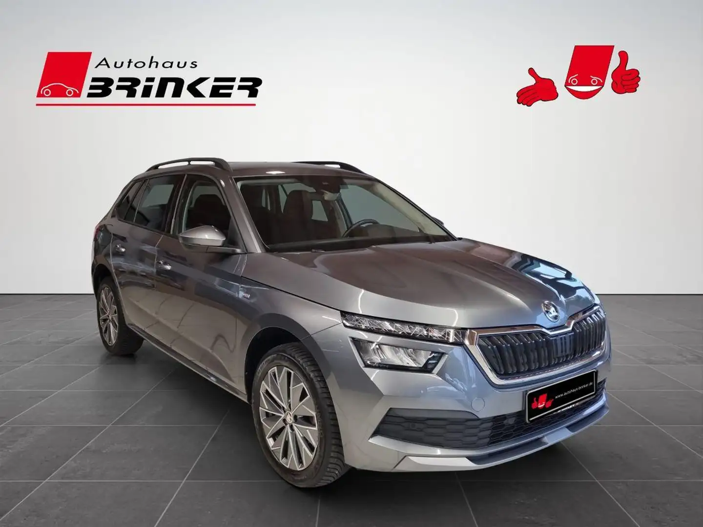 Skoda Kamiq Tour 1.0 TSI DSG Android Auto Tempomat Gris - 2