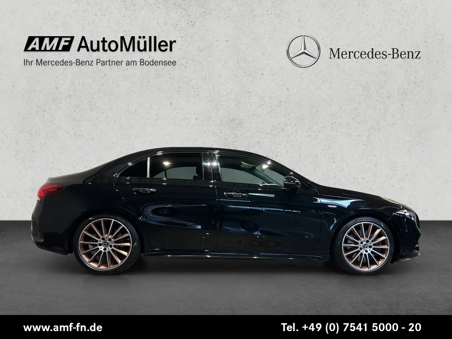 Mercedes-Benz A 250 A 250 4M AMG LINE HUD+360°+DISTRO+BURME+KEYLESS+ Noir - 2