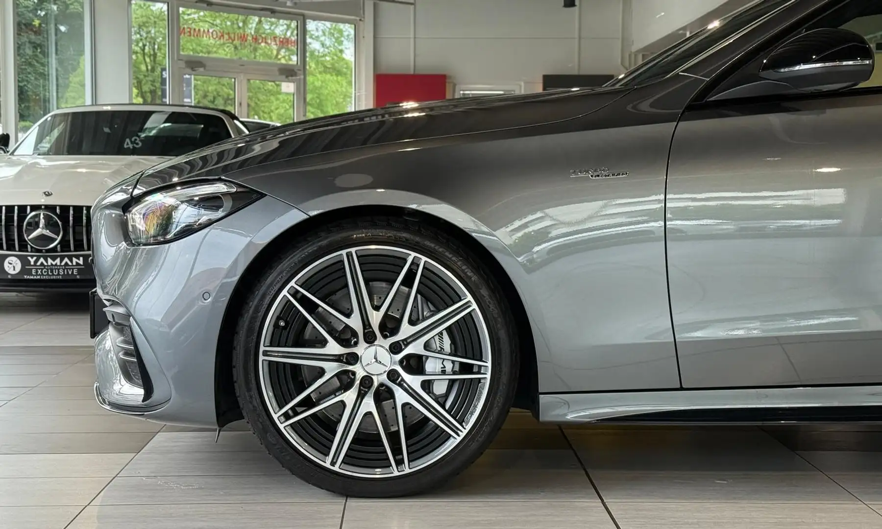 Mercedes-Benz C 43 AMG 4M Pano*Burmester*Night*Keyless Gris - 2