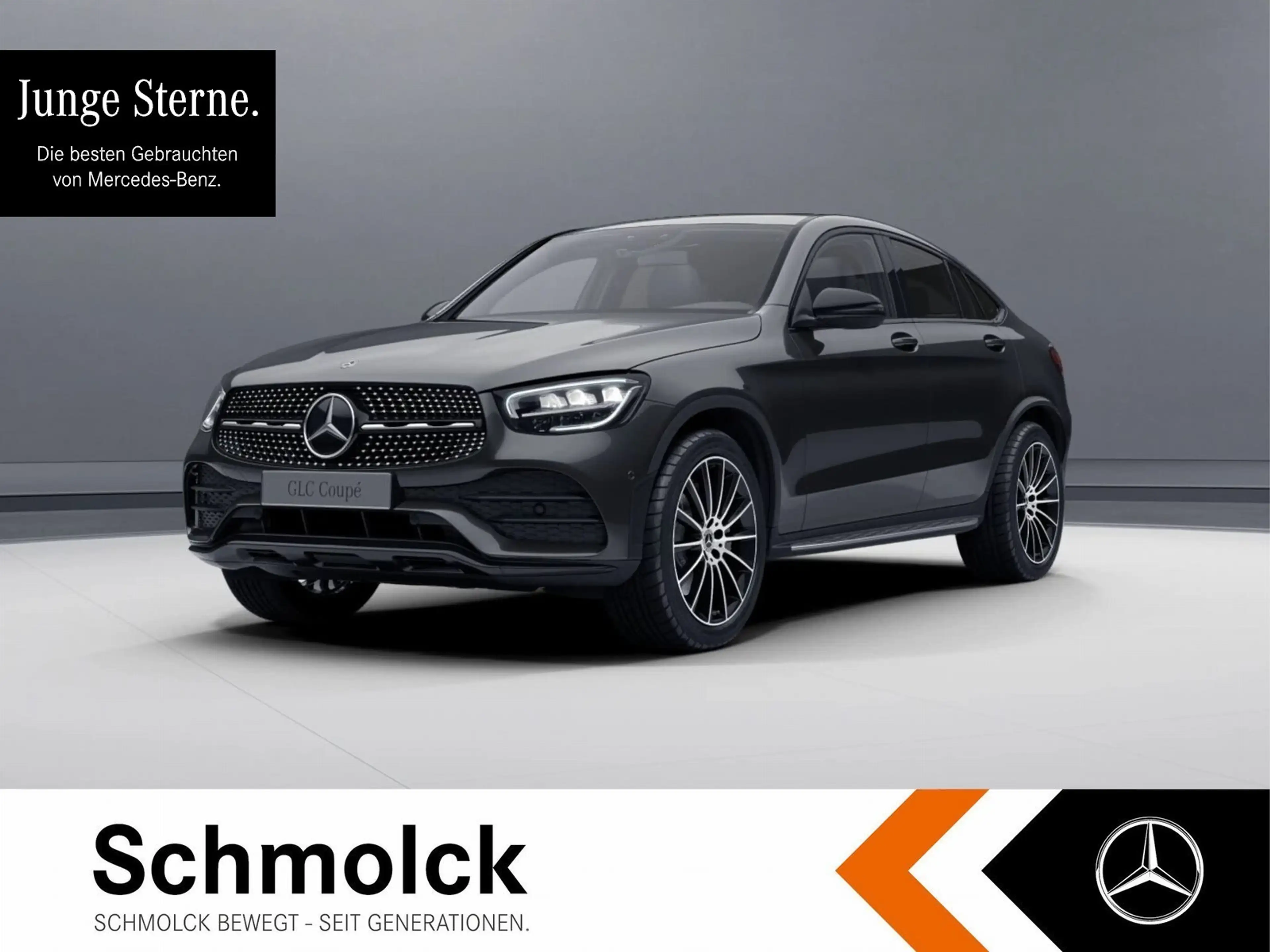 Mercedes-Benz GLC 300 d 4M Coupé AMG+9G+LED+AHK+STDHZ+NGHT+DST