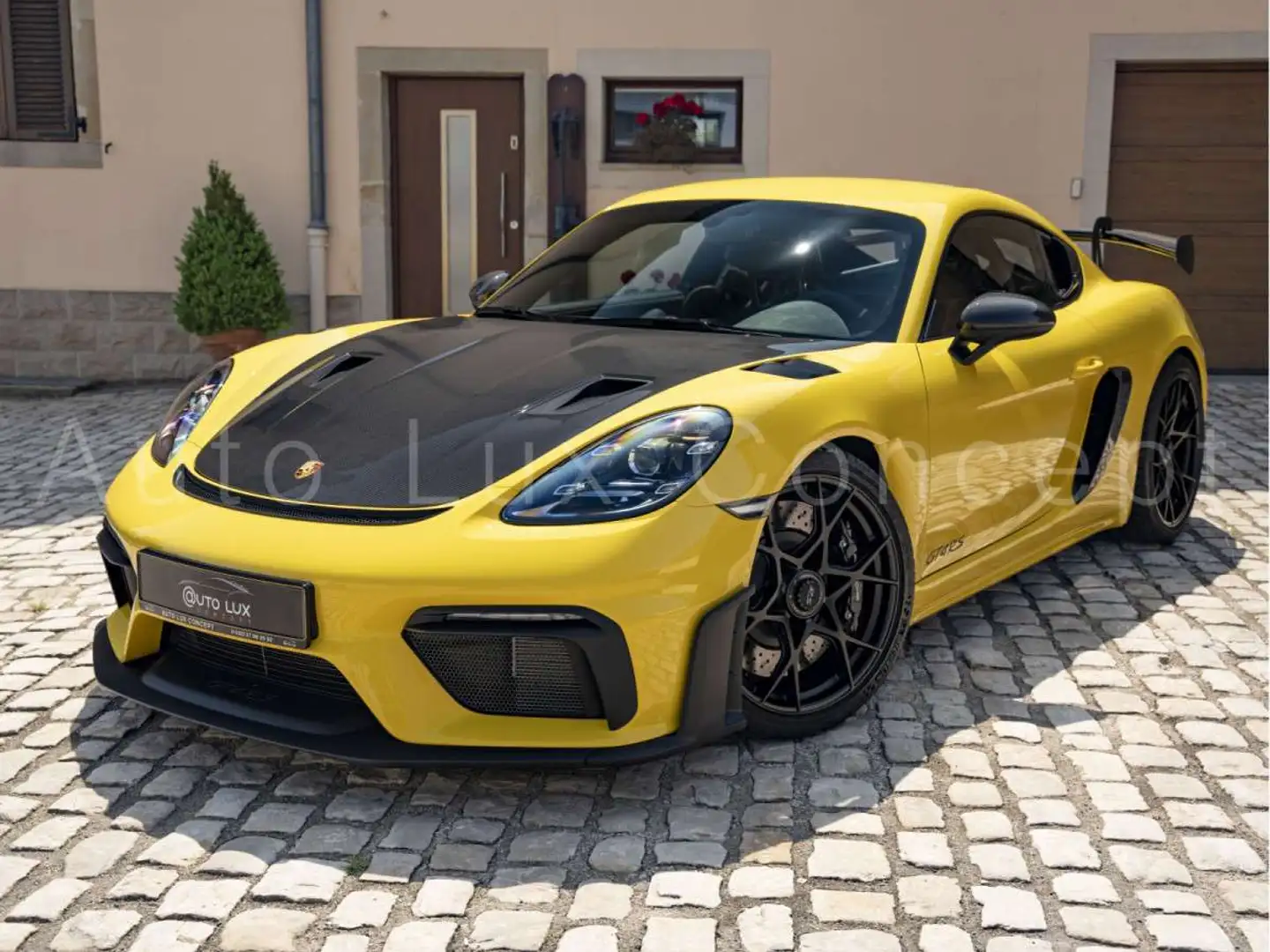 Porsche 718 Cayman GT4 RS Weissach/Lift/LED/Kamera/BOSE Žlutá - 1