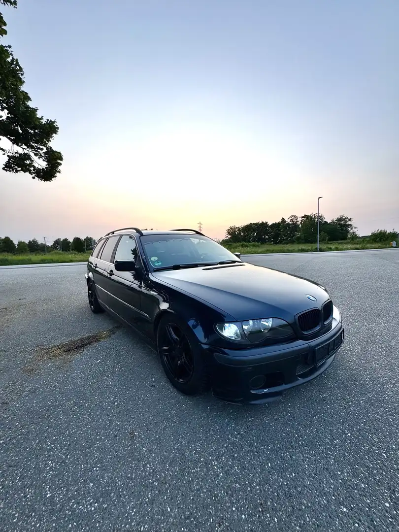 BMW 320 320i touring Sport Klima AHK M Paket Alufelgen Bleu - 1