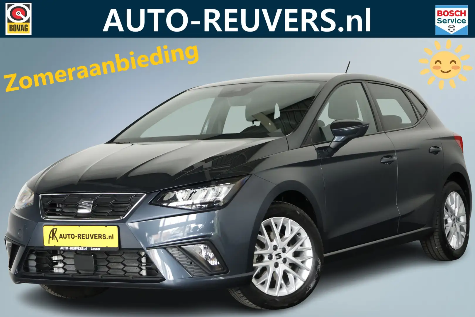 SEAT Ibiza 1.0 EcoTSI FR Anniversary / LED / Navi / Clima / C Grijs - 1