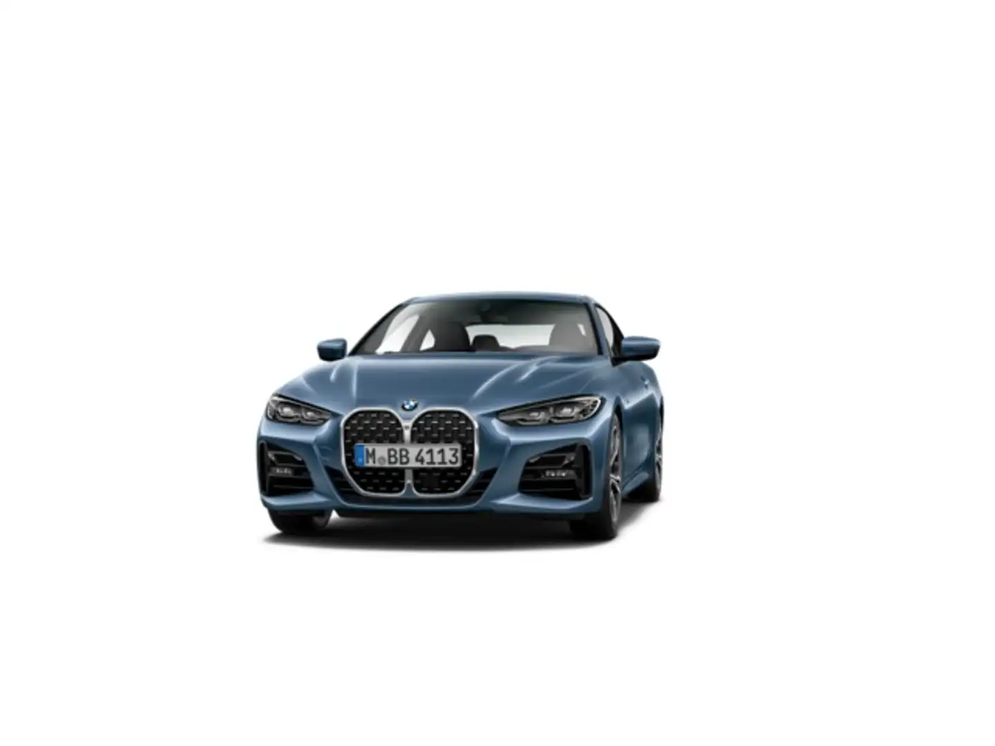 BMW 420 420dA Coupé Bleu - 1