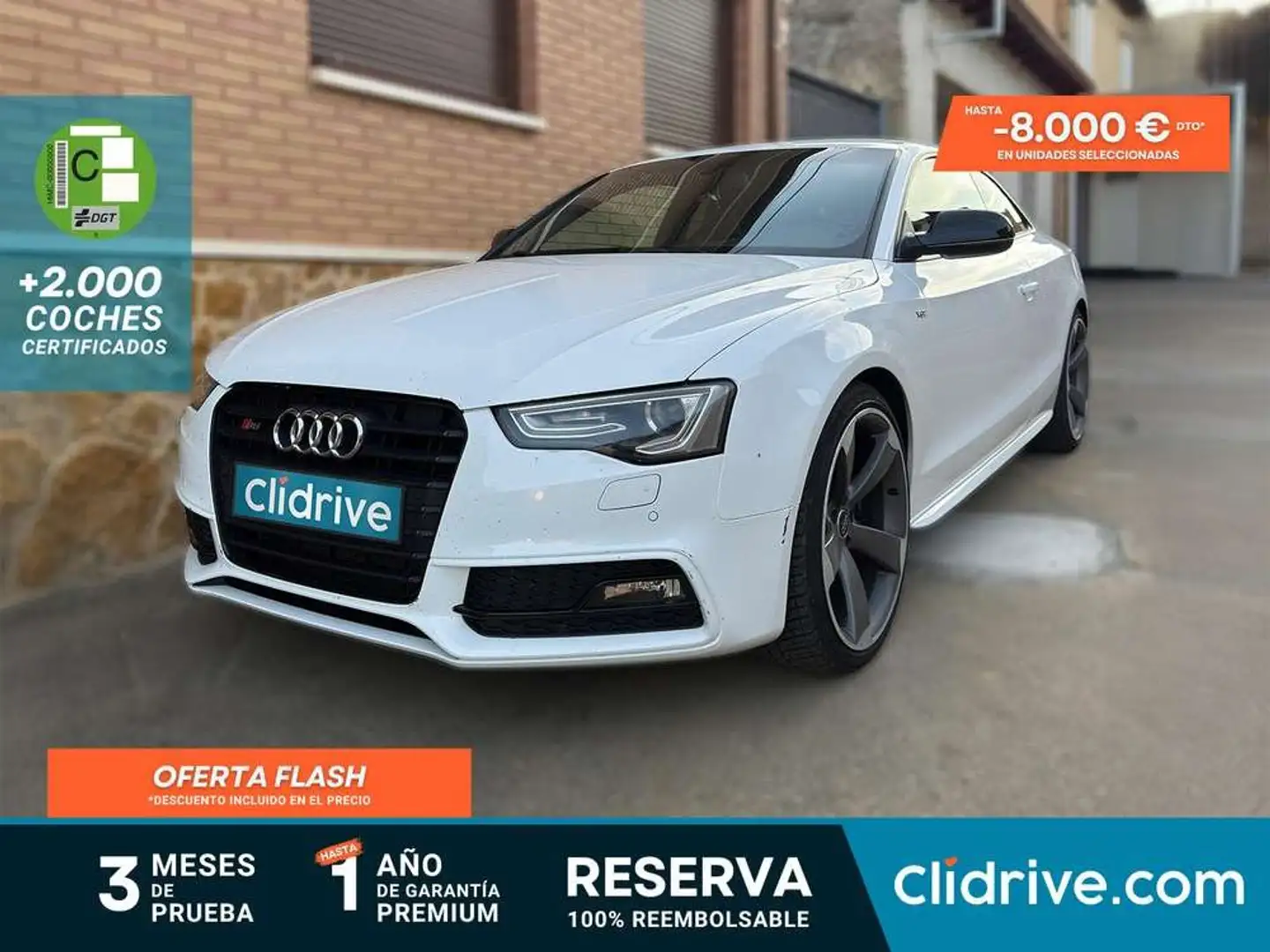 Audi S5 Coupé 3.0 TFSI quattro S tronic Blanc - 1