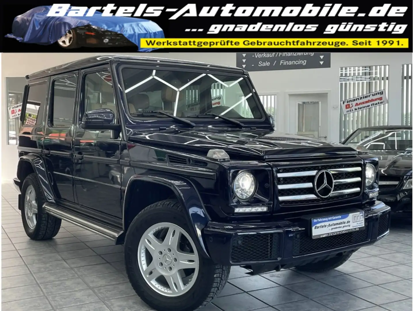 Mercedes-Benz G 350 d, 7G, DESIGNO, SITZKOMFORT-PAKET, 1 HAND Синий - 1