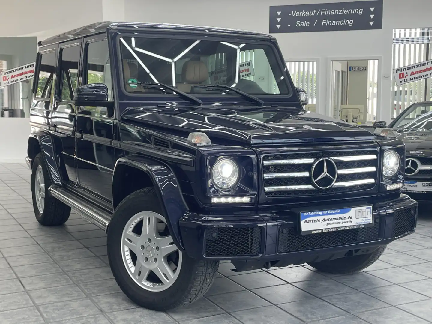 Mercedes-Benz G 350 d, 7G, DESIGNO, SITZKOMFORT-PAKET, 1 HAND Blau - 1
