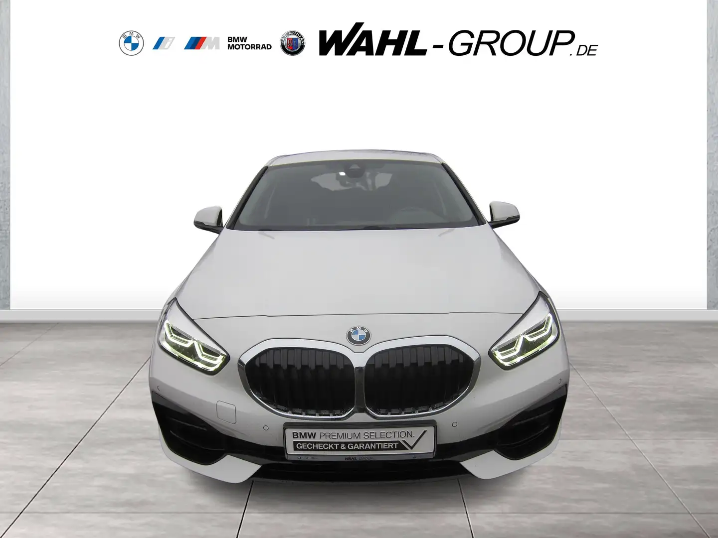 BMW 116 i SPORT LINE LC PROF LED AHK GRA PDC SHZG DAB WLAN Weiß - 2