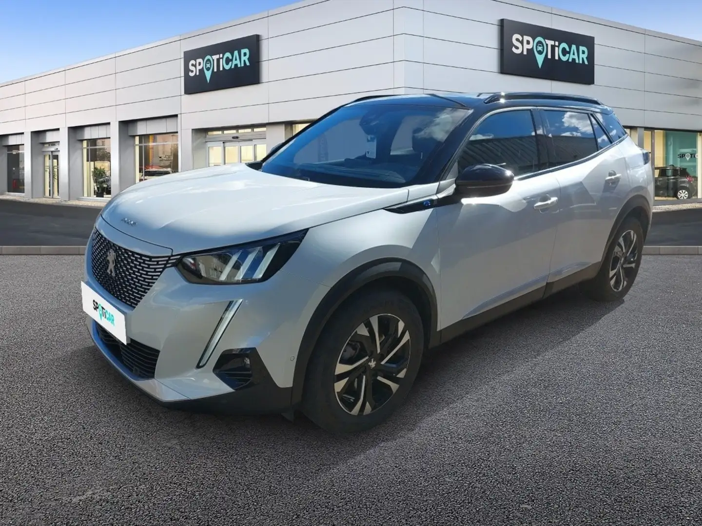 Peugeot e-2008 GT 136 SOH 93% Weiß - 1