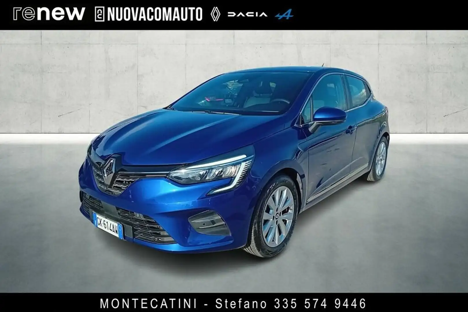 Renault Clio 1.6 hybrid Intens E-Tech 140cv auto my21 Blu/Azzurro - 1