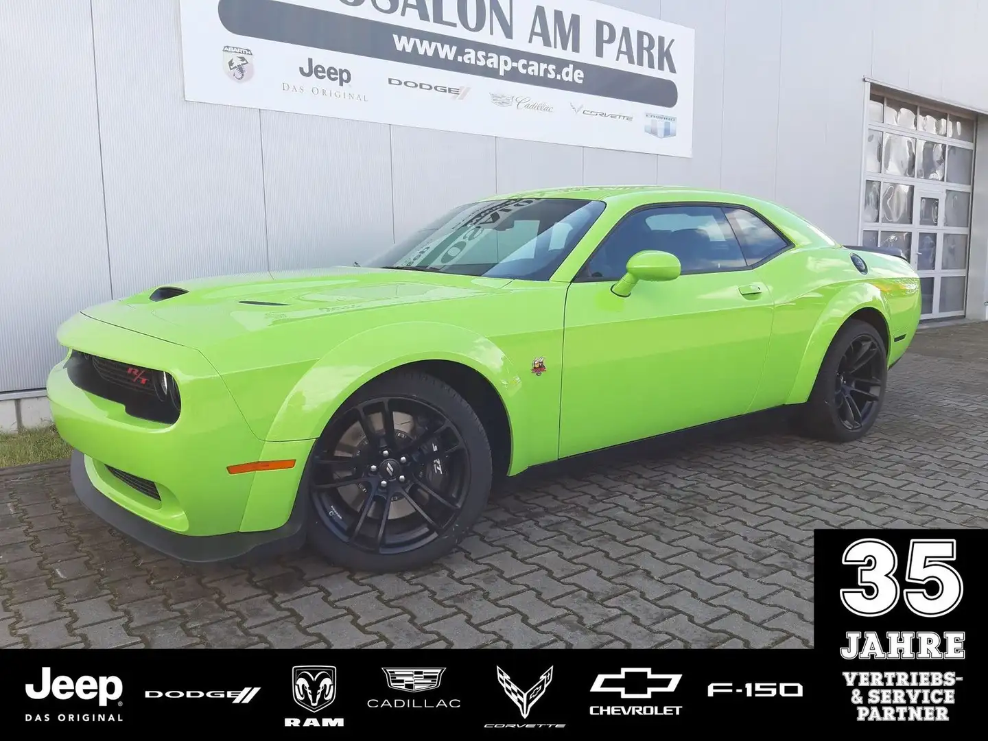 Dodge Challenger R/T ScatPack 6.4V8 Widebody Last Call Grün - 1