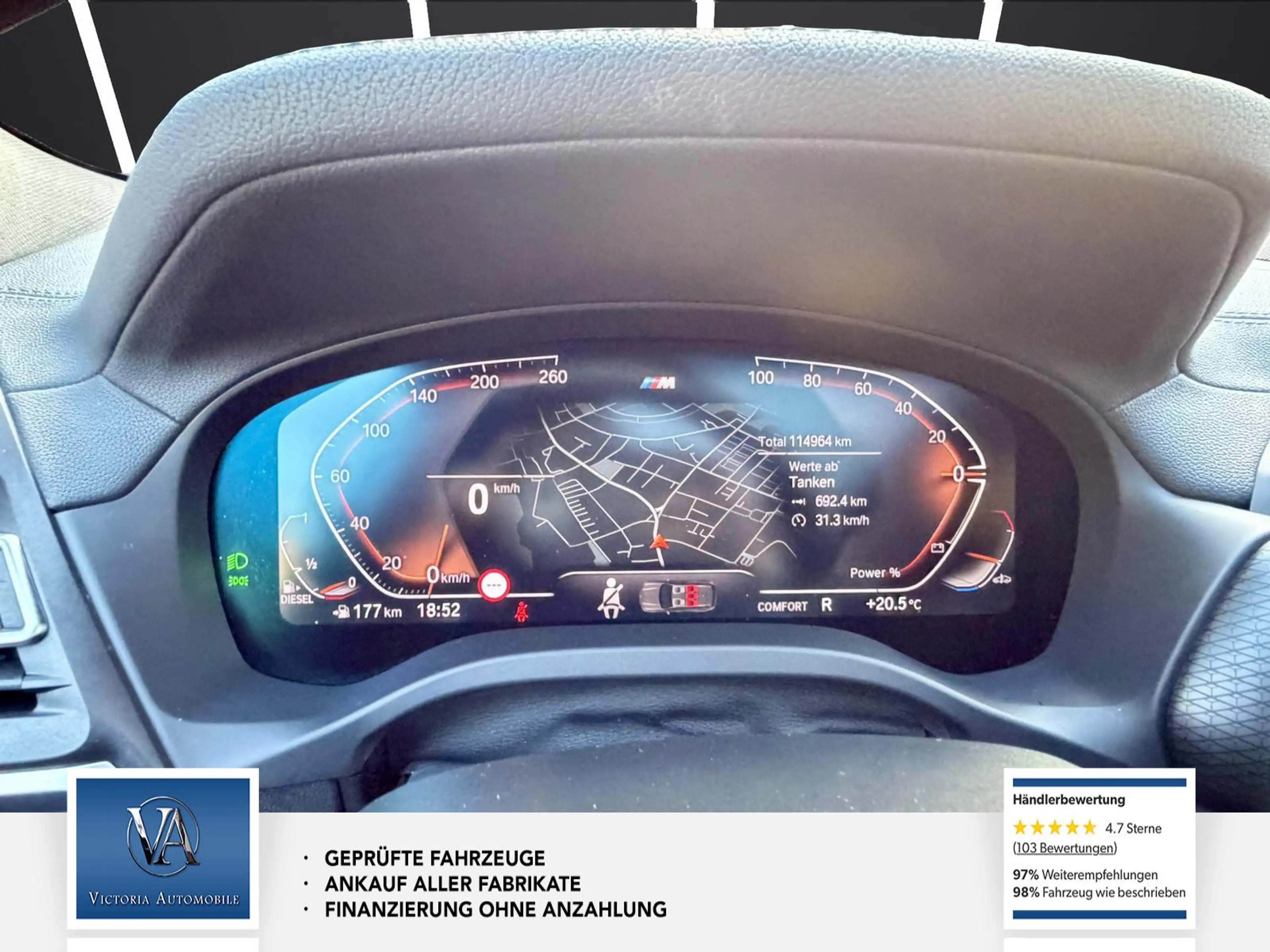 BMW X3 xDrive 30 d M Sport M . 1 Hand. Panorama. — photo 9