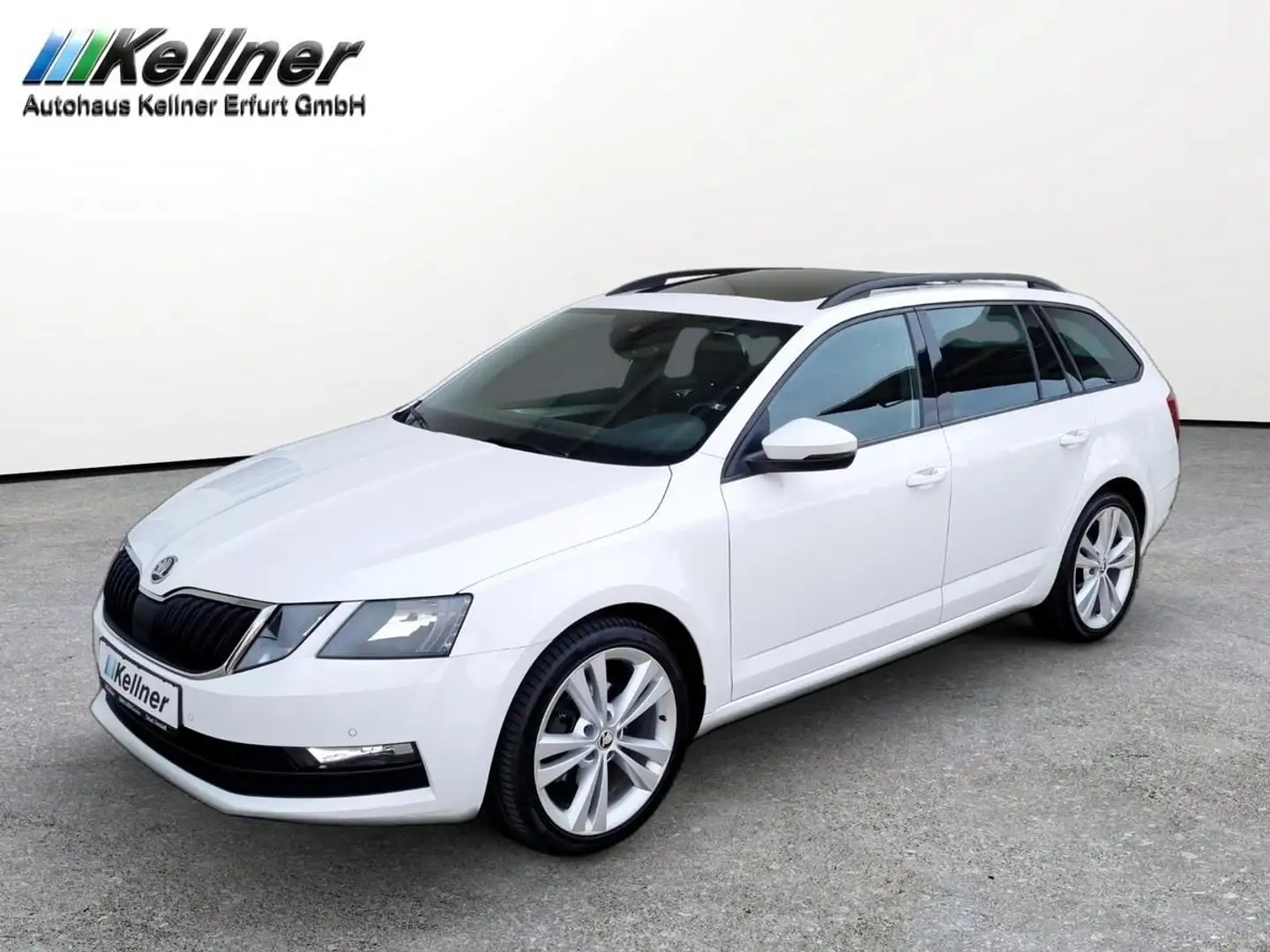 Skoda Octavia Combi 2.0 DSG Ambition Navi+Standh+AHK+P Blanc - 1