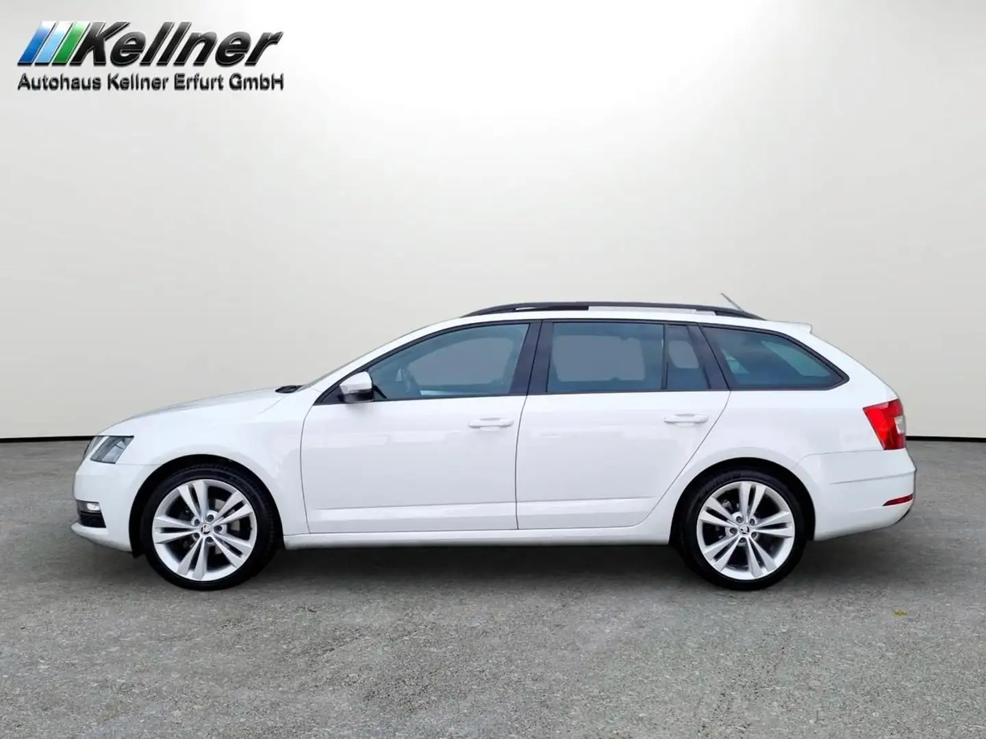 Skoda Octavia Combi 2.0 DSG Ambition Navi+Standh+AHK+P Blanc - 2