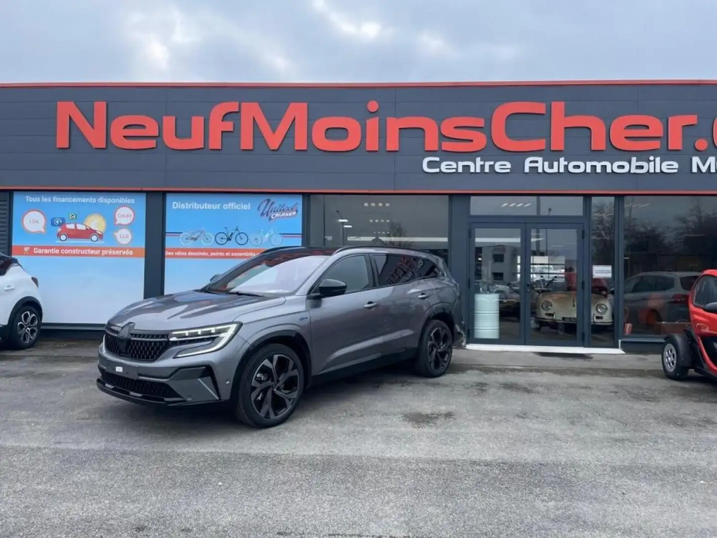 Renault Espace Esprit Alpine E-Tech Full Hybride 200cv BV CVT 7 p Gris - 1