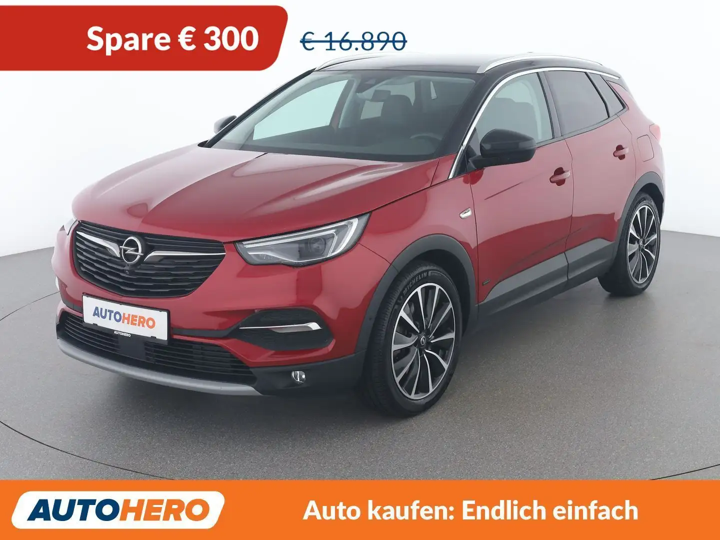 Opel Grandland X 1.6 Plug-in Hybrid 4 Ultimate Rot - 1