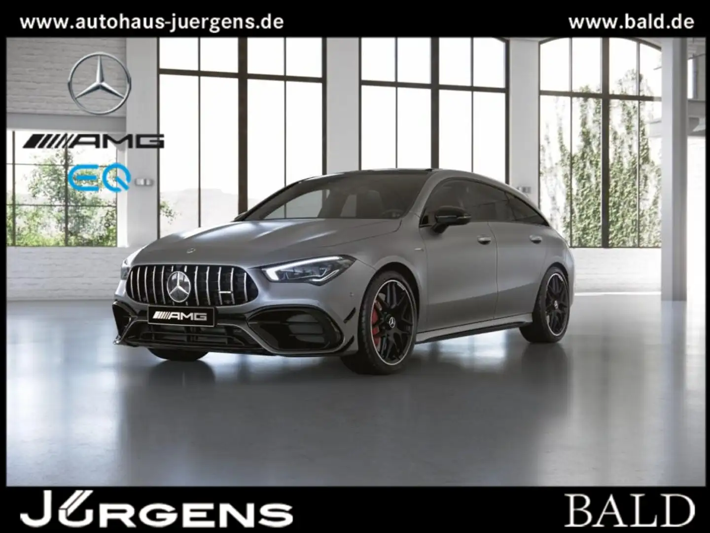 Mercedes-Benz CLA 45 AMG S 4M+ SB Aero/Pano/Burm/HUD/Night/360 Grau - 1