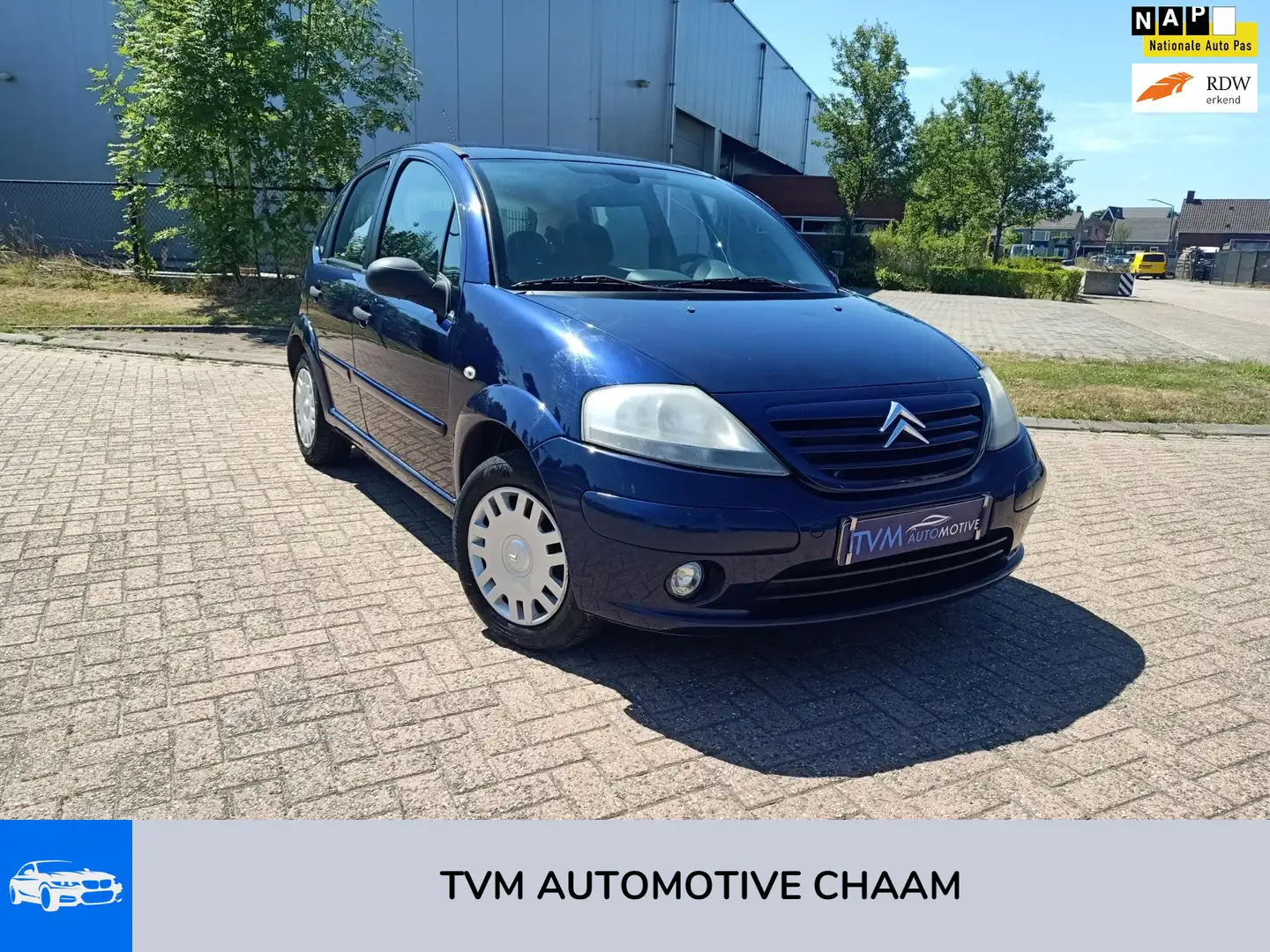 Citroen C3 1.4i Attraction AIRCO CRUISE CONTROL CLIMATE CONTR Blauw - 1