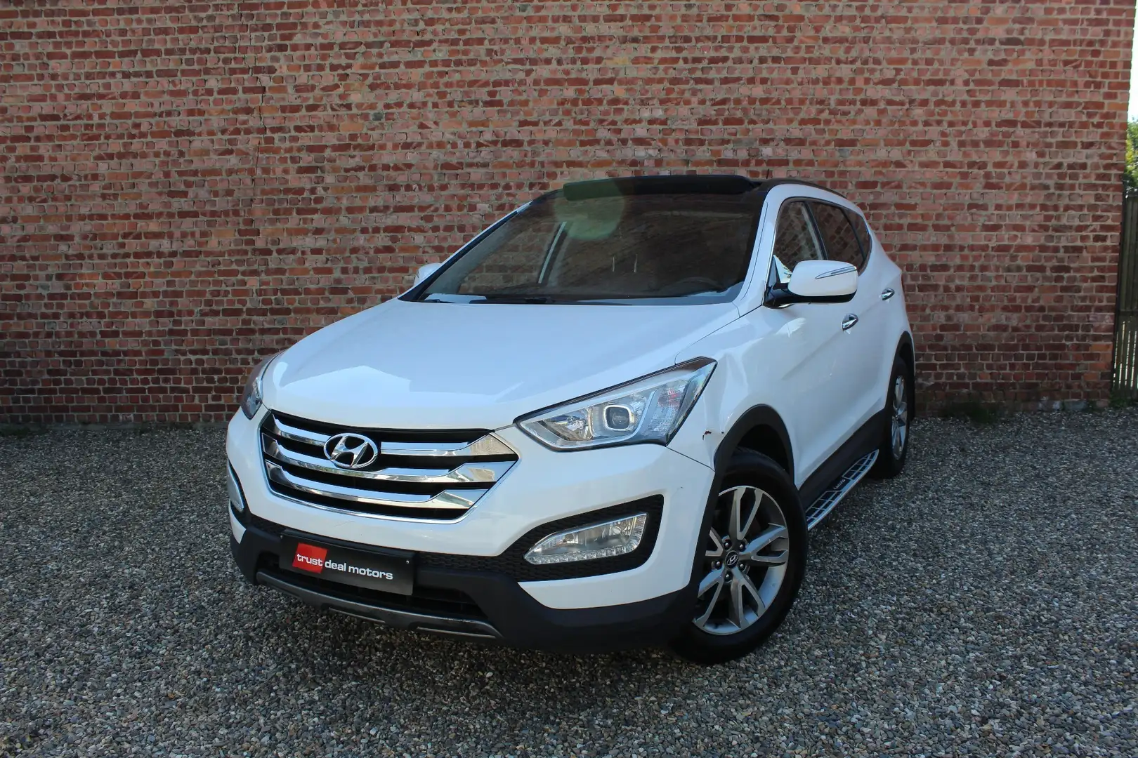 Hyundai SANTA FE 2.0 CRDi 4WD Premium Blanc - 1
