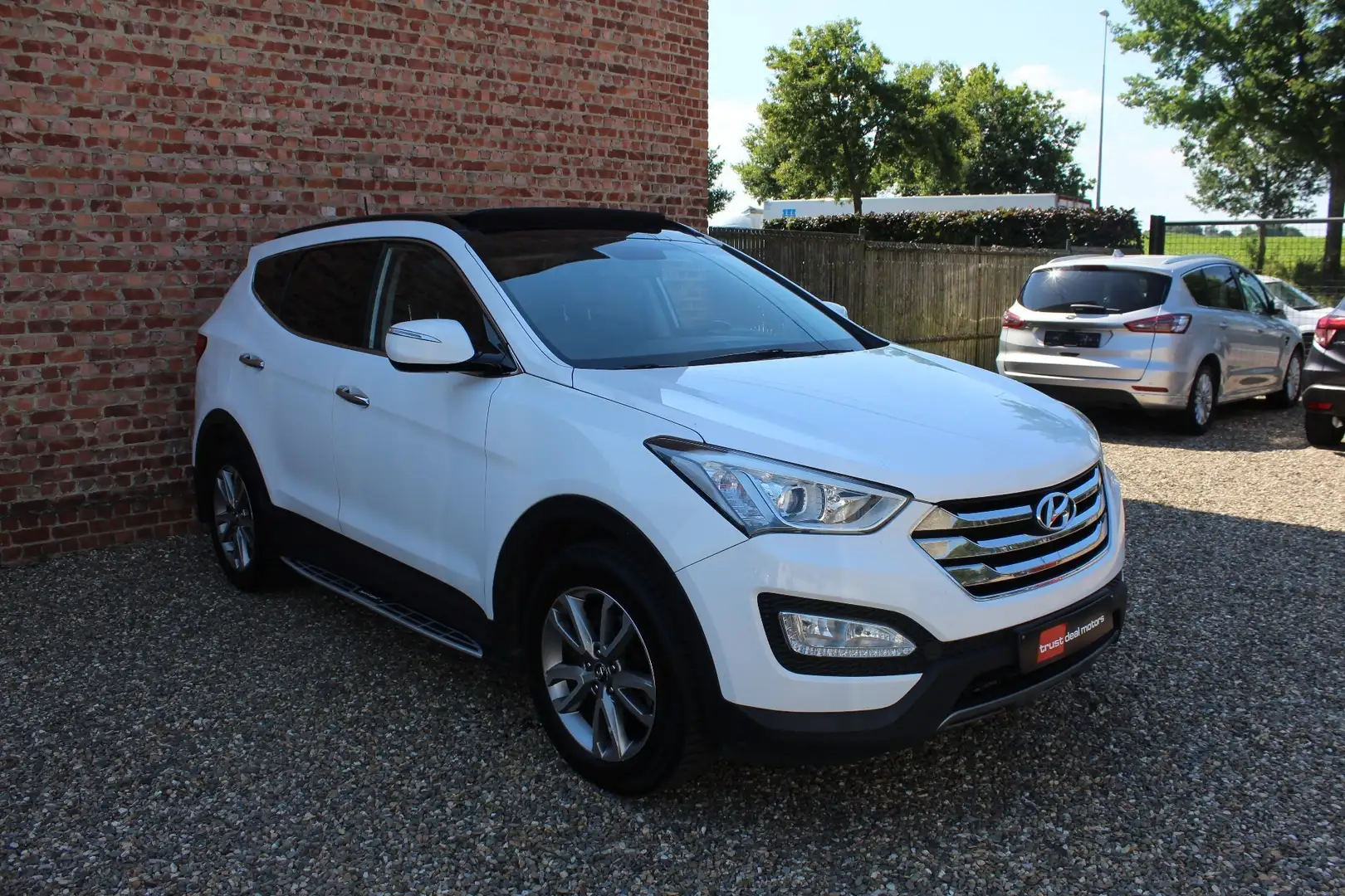 Hyundai SANTA FE 2.0 CRDi 4WD Premium Blanc - 2