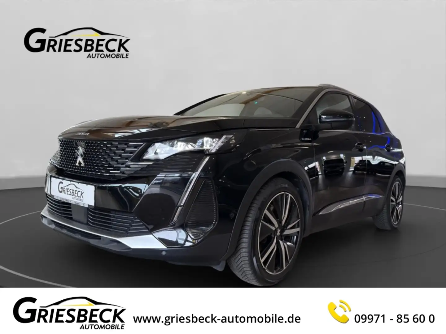 Peugeot 3008 Hybrid4 300 GT AHK-abnehmbar Navi Digitales Cockpi Nero - 1