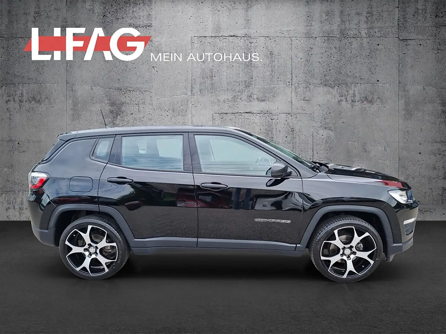 Jeep Compass 1,4 MultiAir2 FWD Sport Schwarz - 2