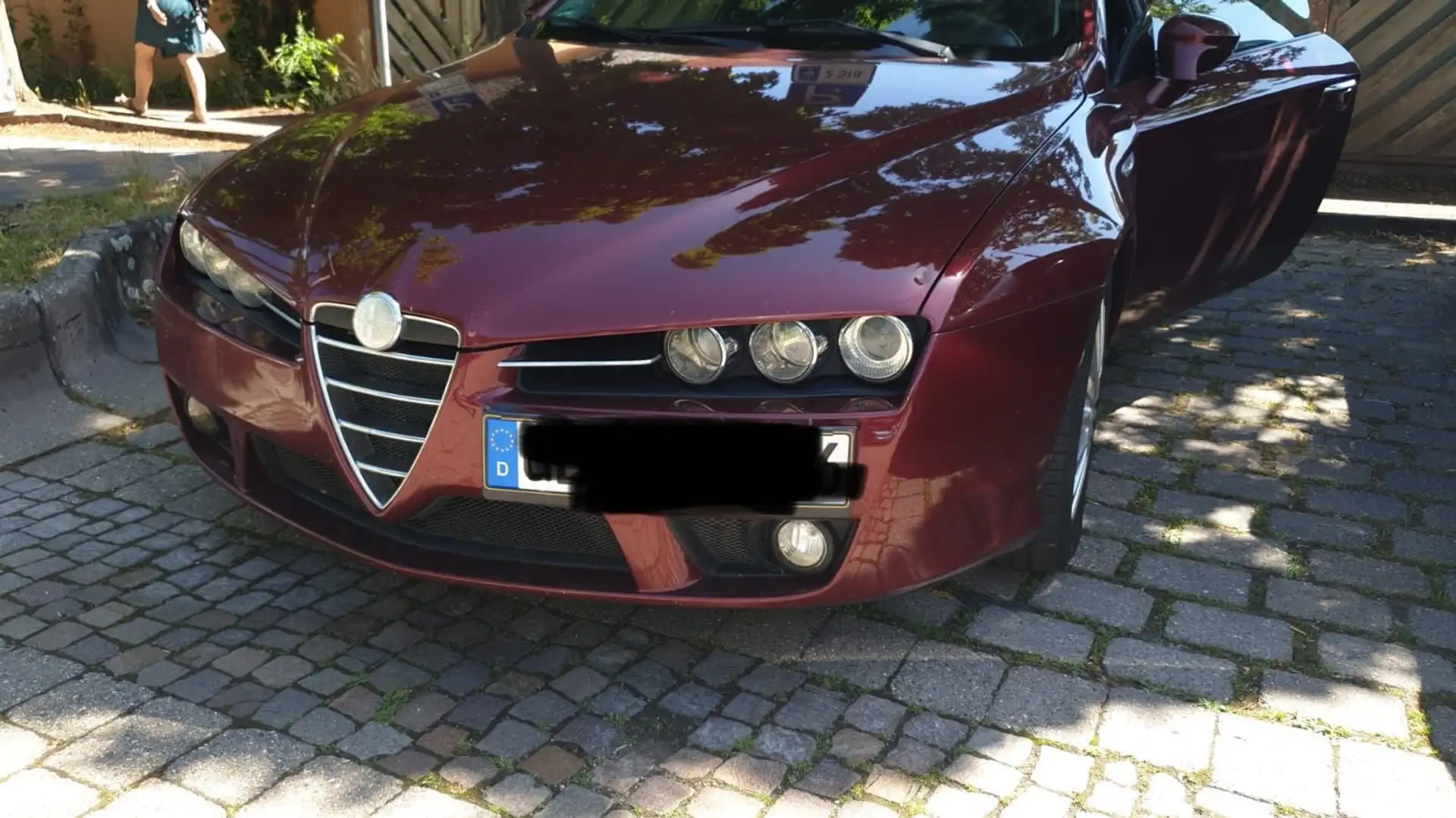 Alfa Romeo Brera Brera 2.2 JTS 16V Selespeed Sky View Červená - 1