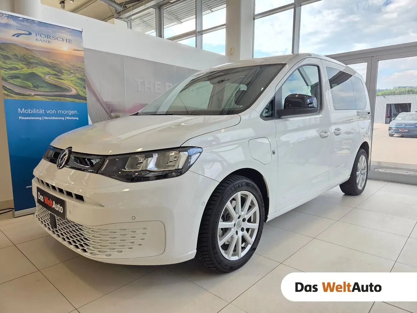Volkswagen Caddy eHybrid 110 kW Weiß - 1
