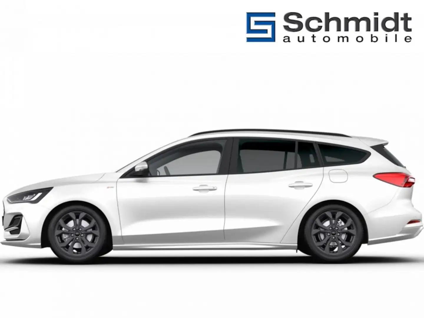 Ford Focus ST-Line Tra. 1,0 EBoost 125PS MHEV M6 F Blanc - 2