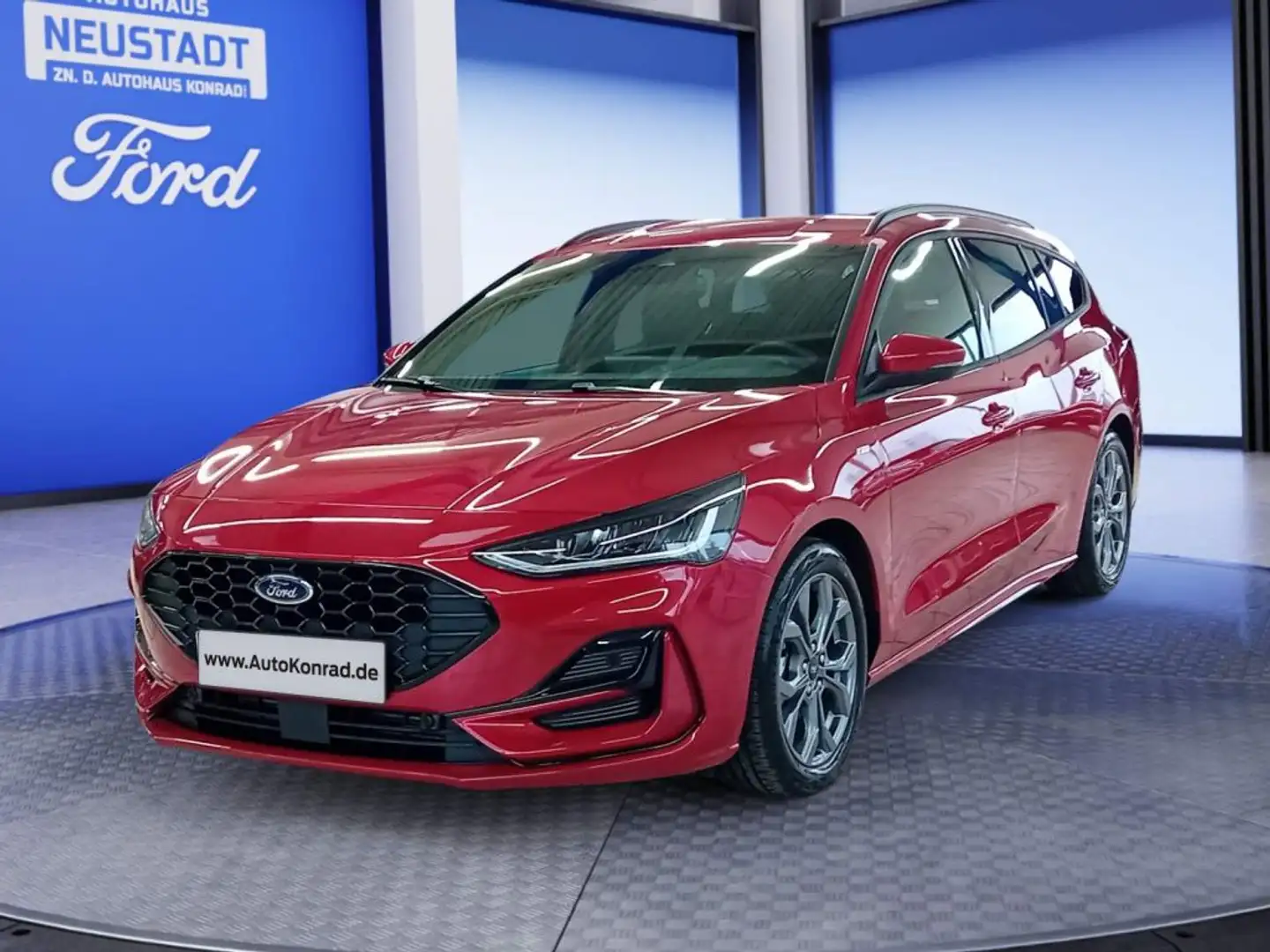 Ford Focus Turnier 1.0 MHEV Aut. ST-LINE X *WinterPk*ACC* Rot - 1