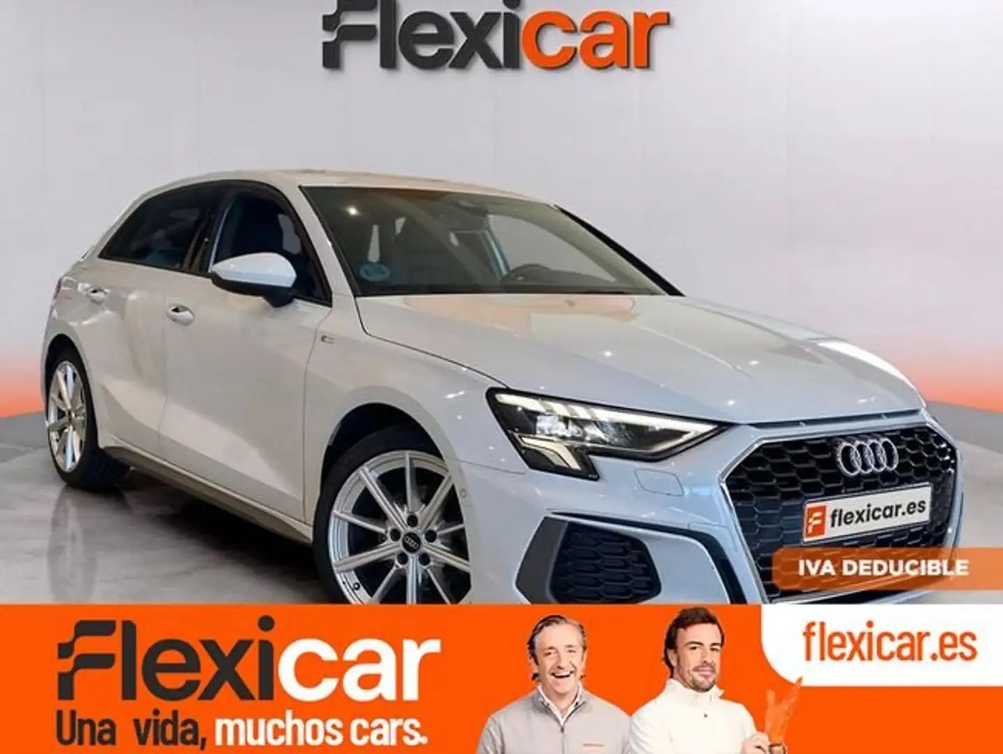 Audi A3 Sportback 35TDI Genuine S tronic Blanc - 1
