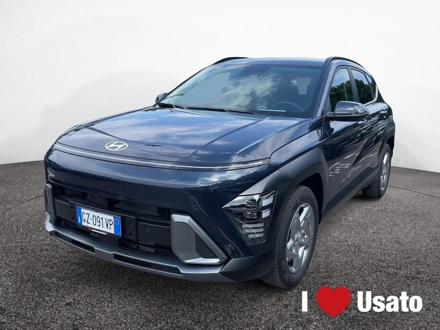 Hyundai KONA II 2023 1.0 t-gdi 48V XLine Plus 2wd 100cv mt Blu/Azzurro - 1