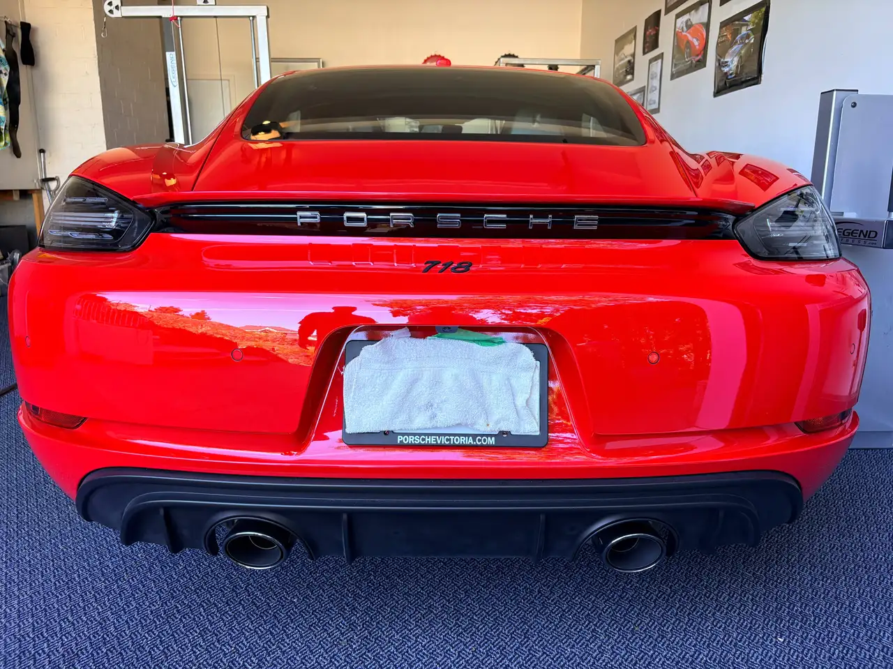 Porsche 718 Cayman fotografie Porsche 718 Cayman