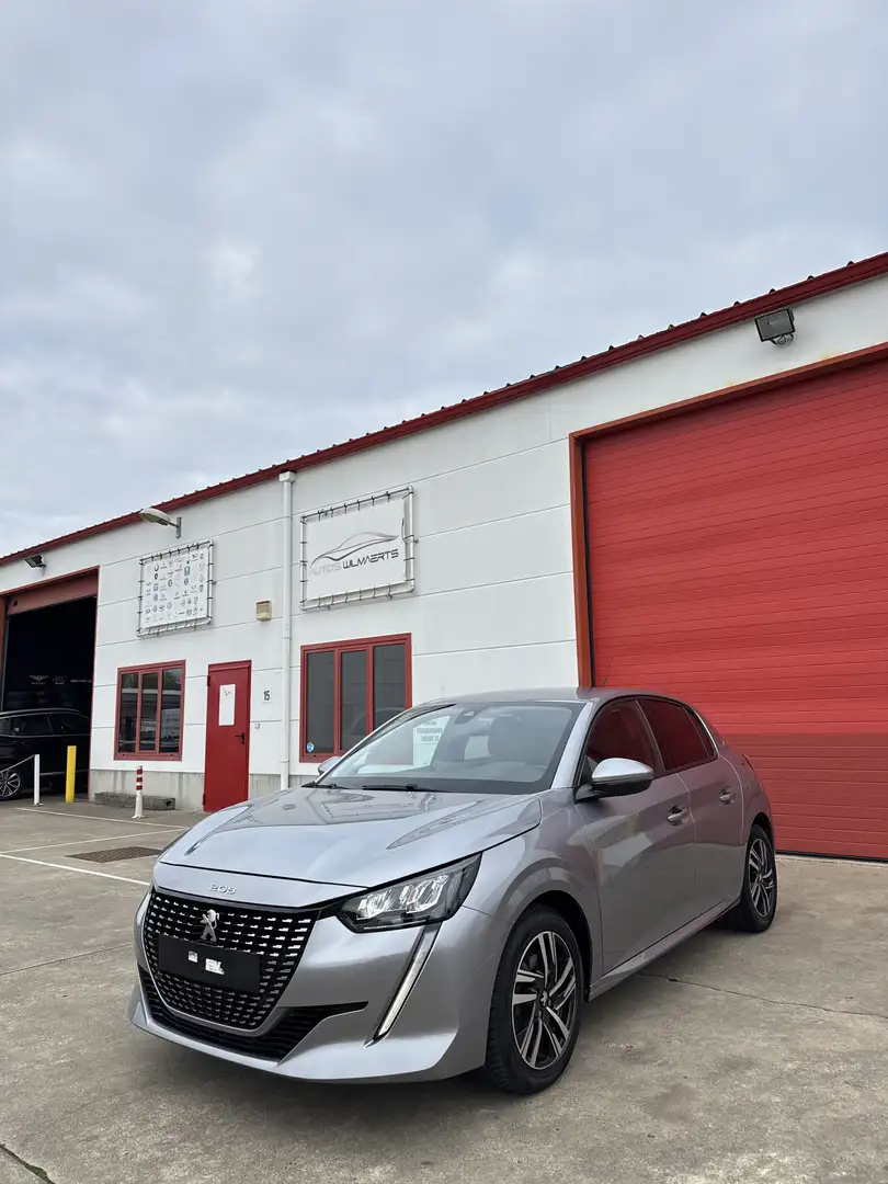 Peugeot 208 2021 1.2i 47000km navi/led/cam/applcrply Grigio - 2