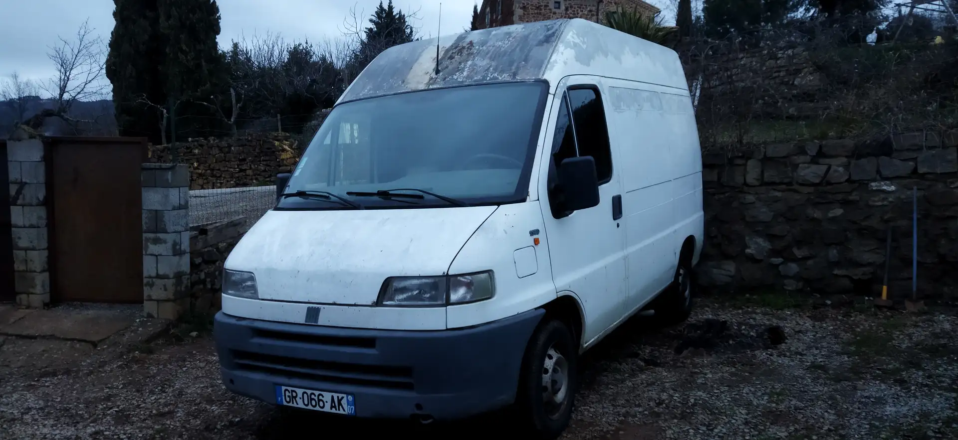 Fiat Ducato DUCATO TOLE 14 M2B 1.9 TBO D 10m3 Blanc - 1