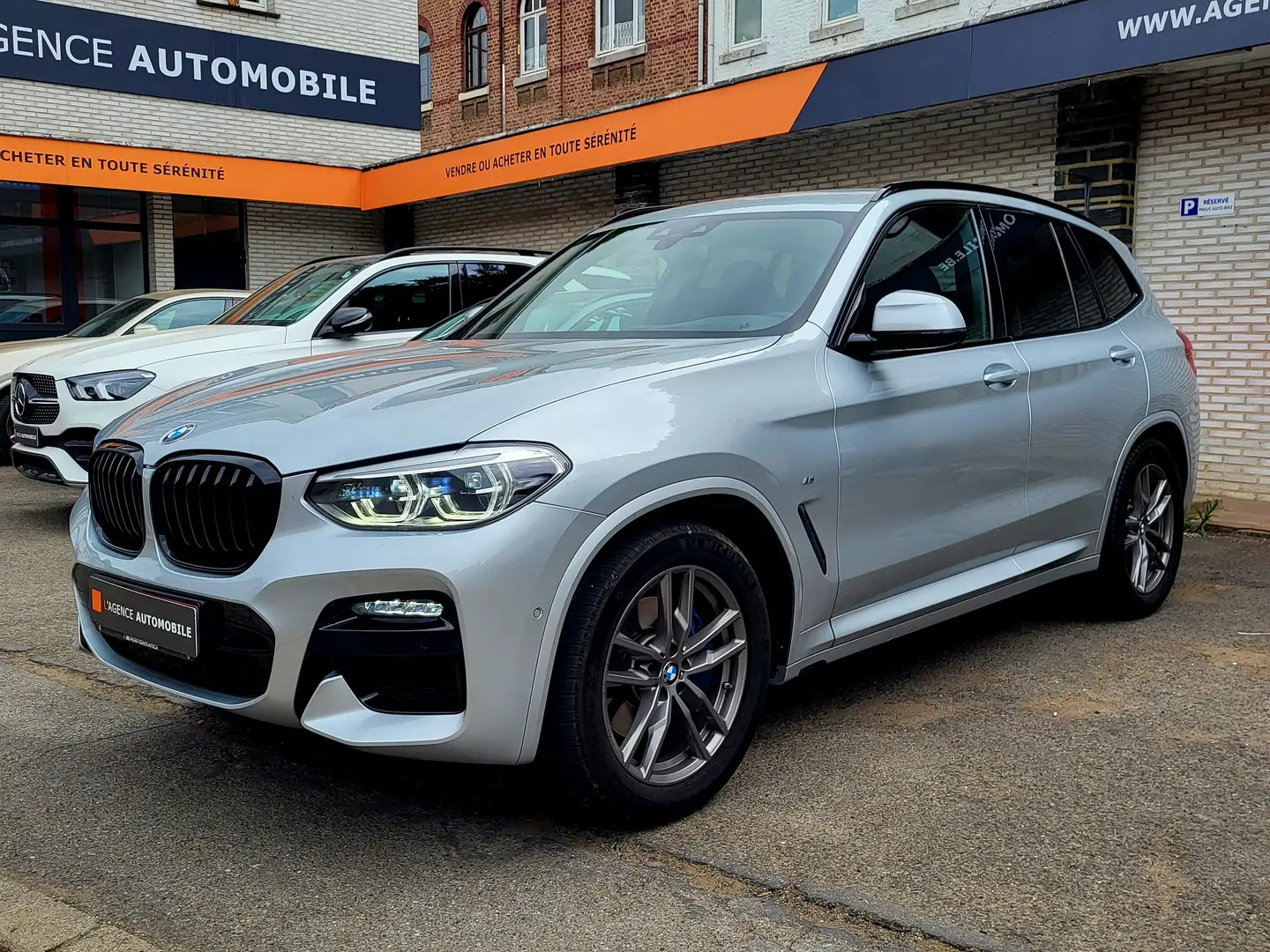 BMW X3 2.0iA xDrive20 Pack M CAMERA DIGITAL HUD GARANT12M Gris - 2