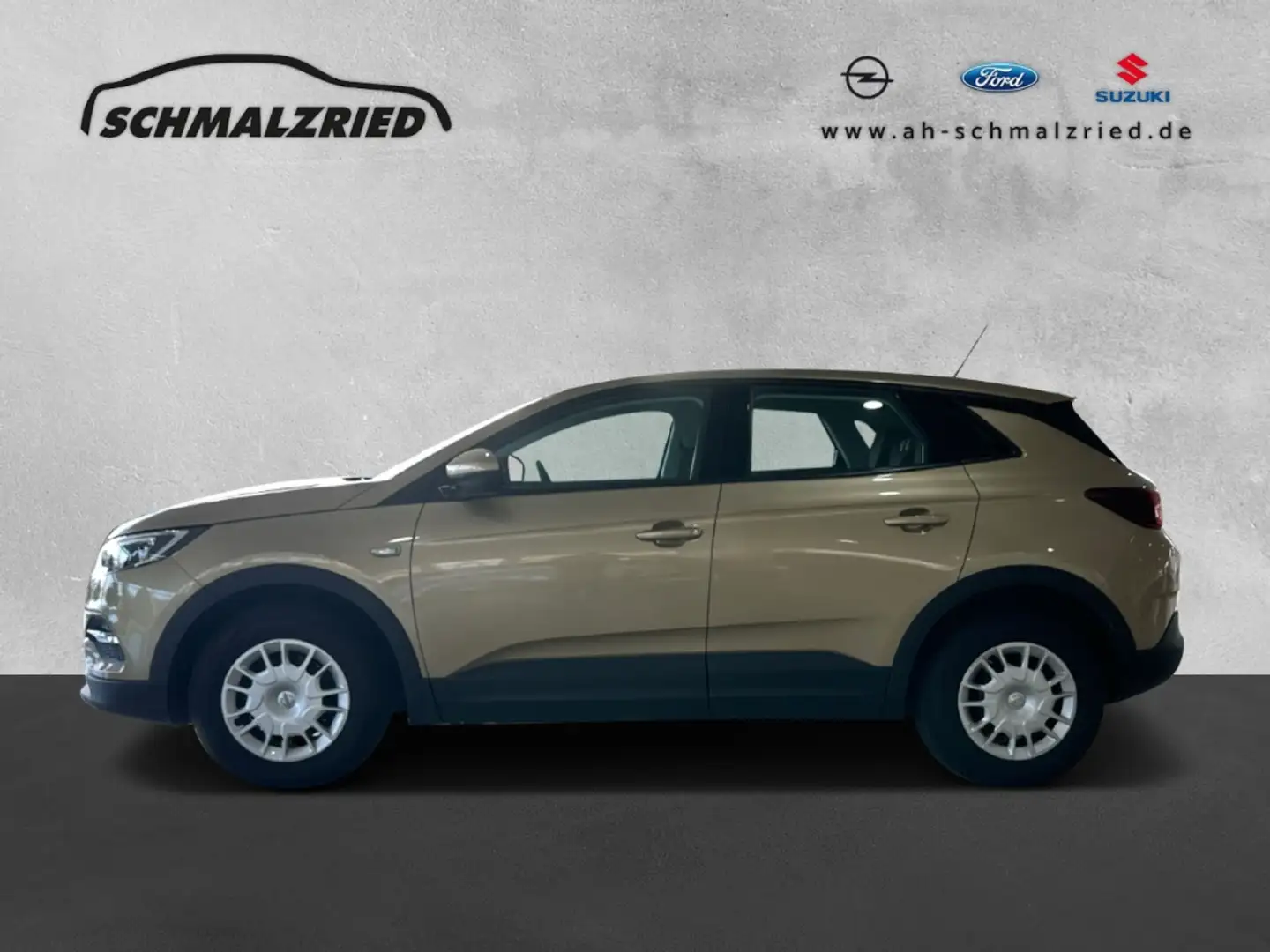 Opel Grandland X Selection 1.2 Turbo AHK-abnehmbar Verkehrszeichene Бежевий - 2