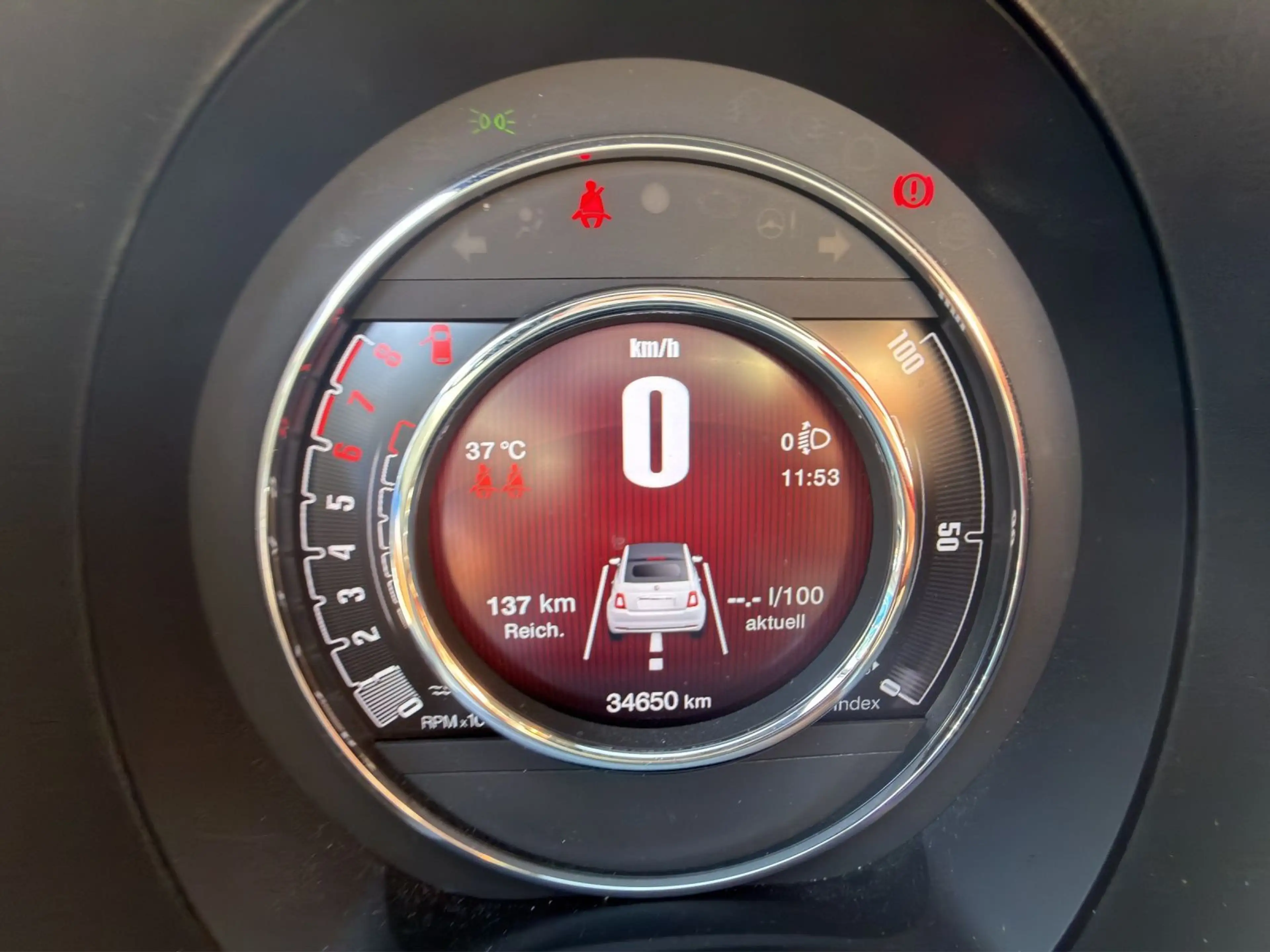 Fiat 500C GSE Hybrid *PDC*CARPLAY* — photo 12