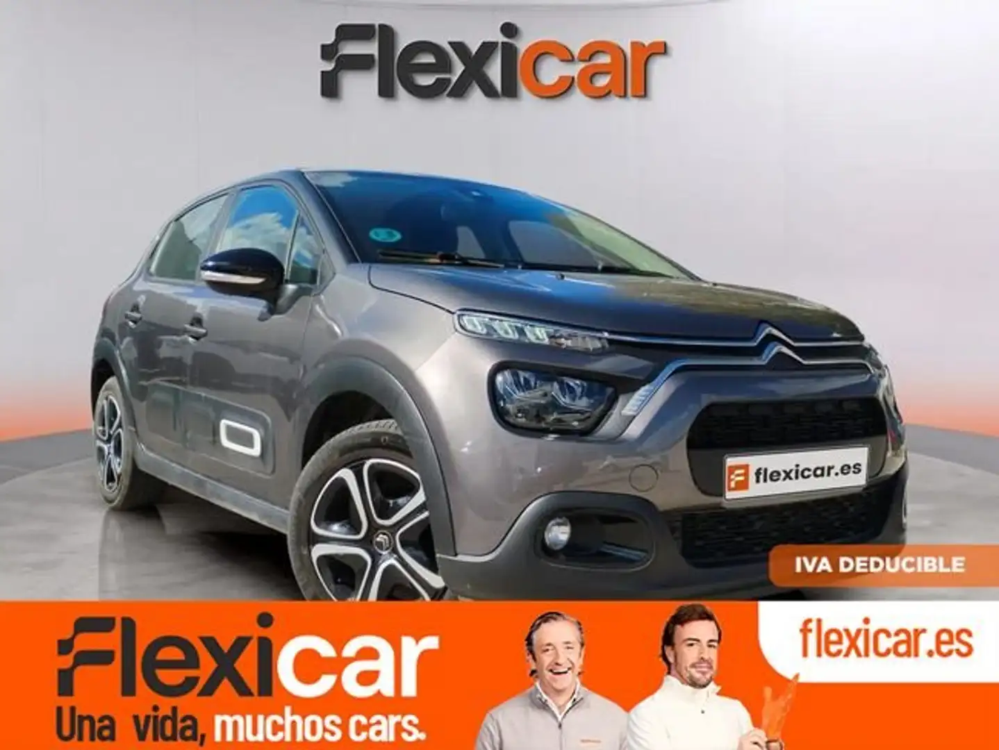 Citroen C3 BlueHDi 75KW (100CV) Plus Gris - 1