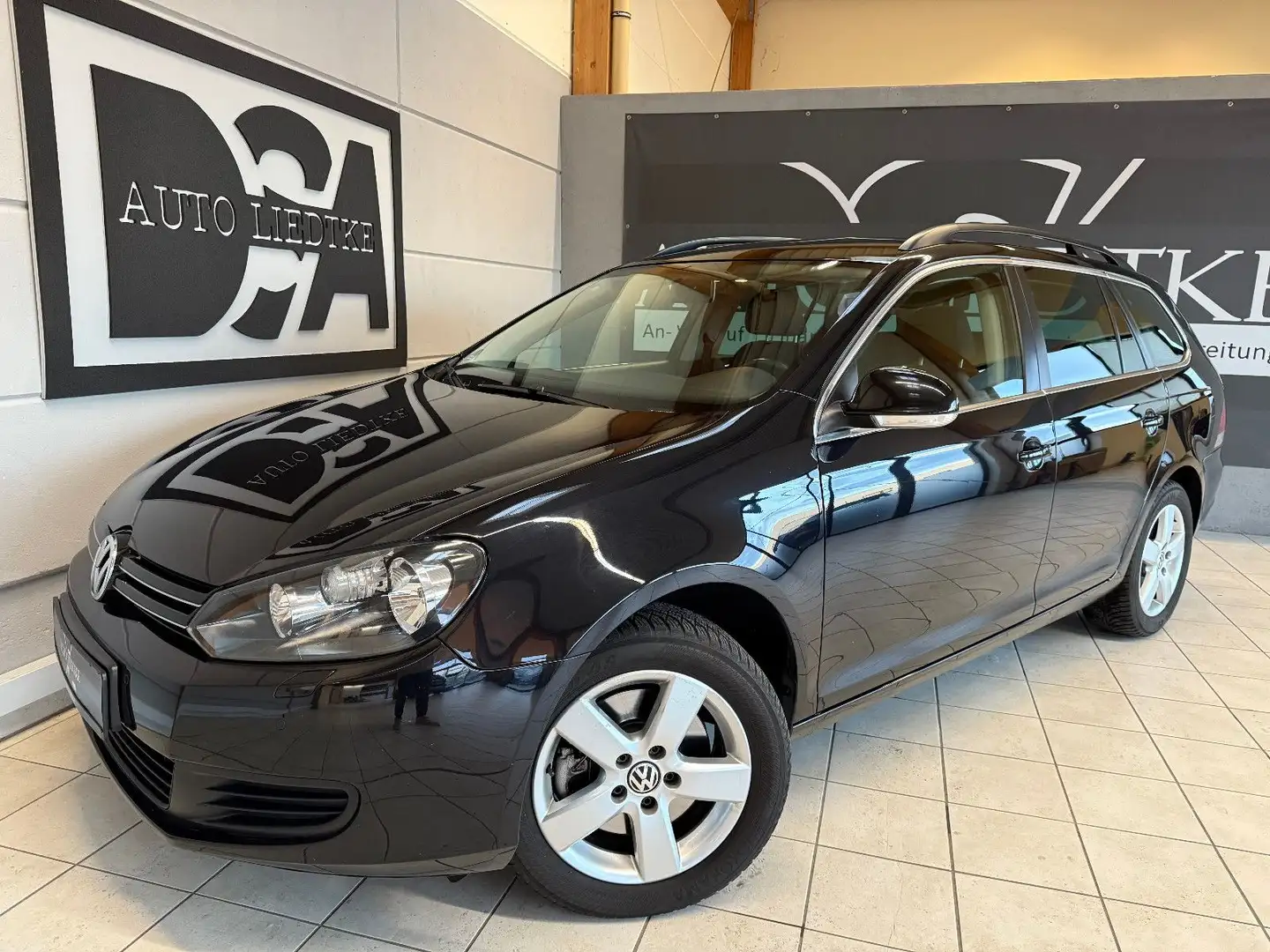 Volkswagen Golf VI Variant Comfortline/Klimaaut./Sitzhz/PDC Noir - 1