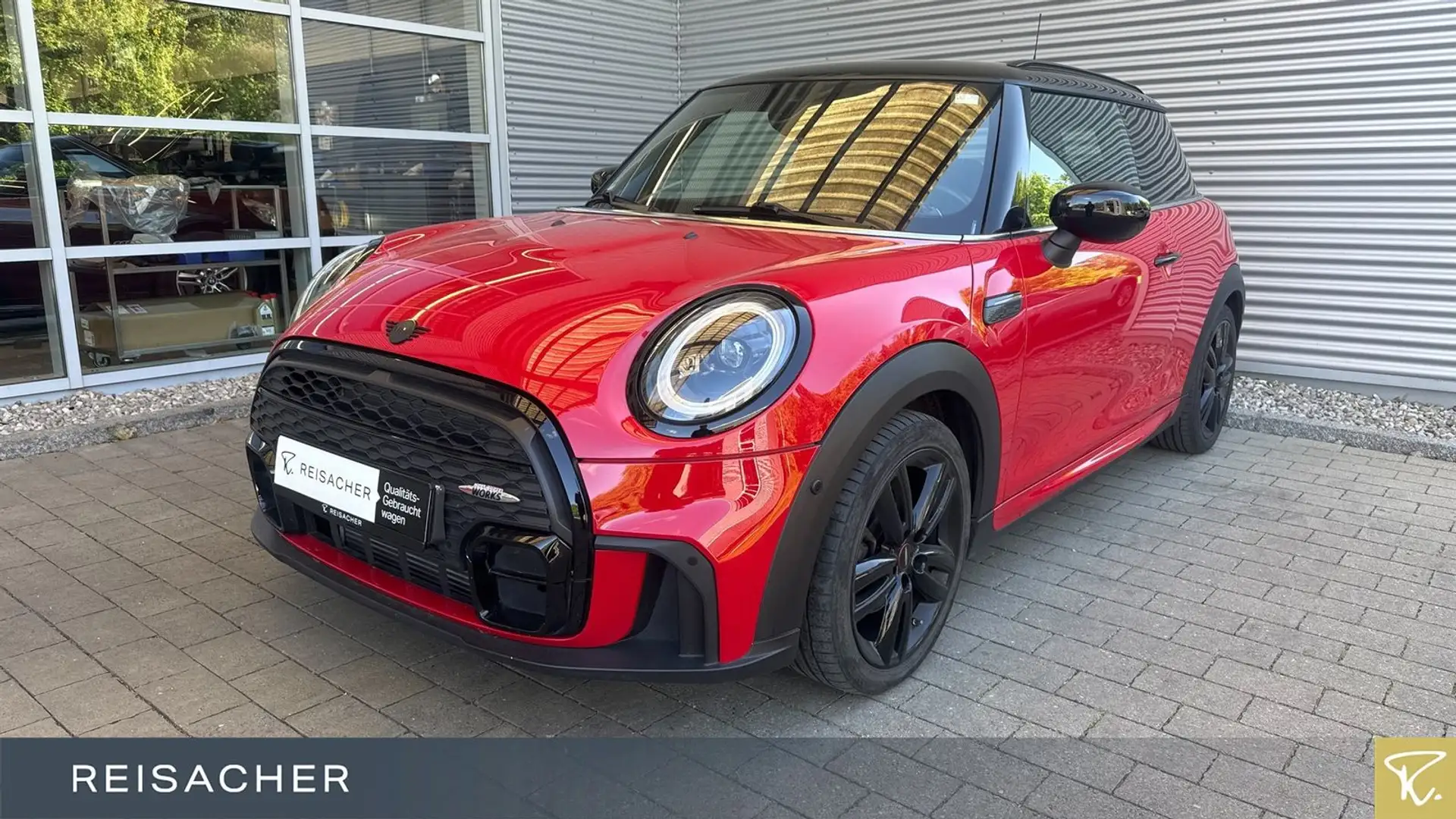 MINI Cooper JCW-Trim Navi HUD adLED RüKa Tempo 17"LM Rot - 1