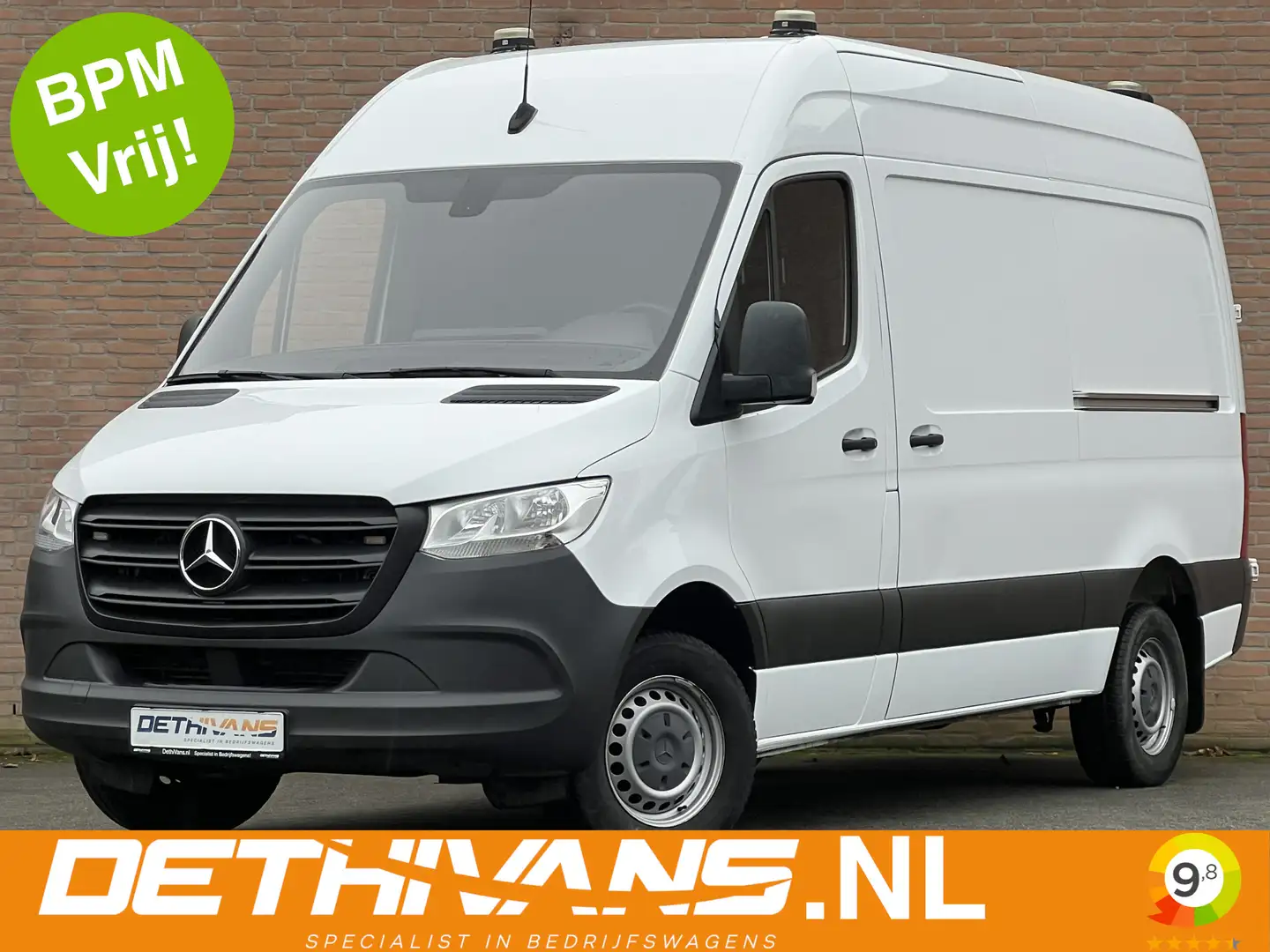 Mercedes-Benz Sprinter 316CDI 164PK L2H2 7G-Tronic / 3.500kg trekhaak / 2 Blanc - 1
