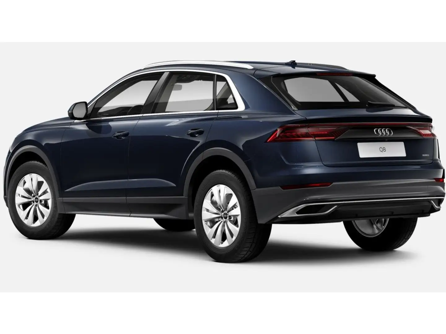 Audi Q8 50 TDI Black line plus quattro tiptronic Azul - 2