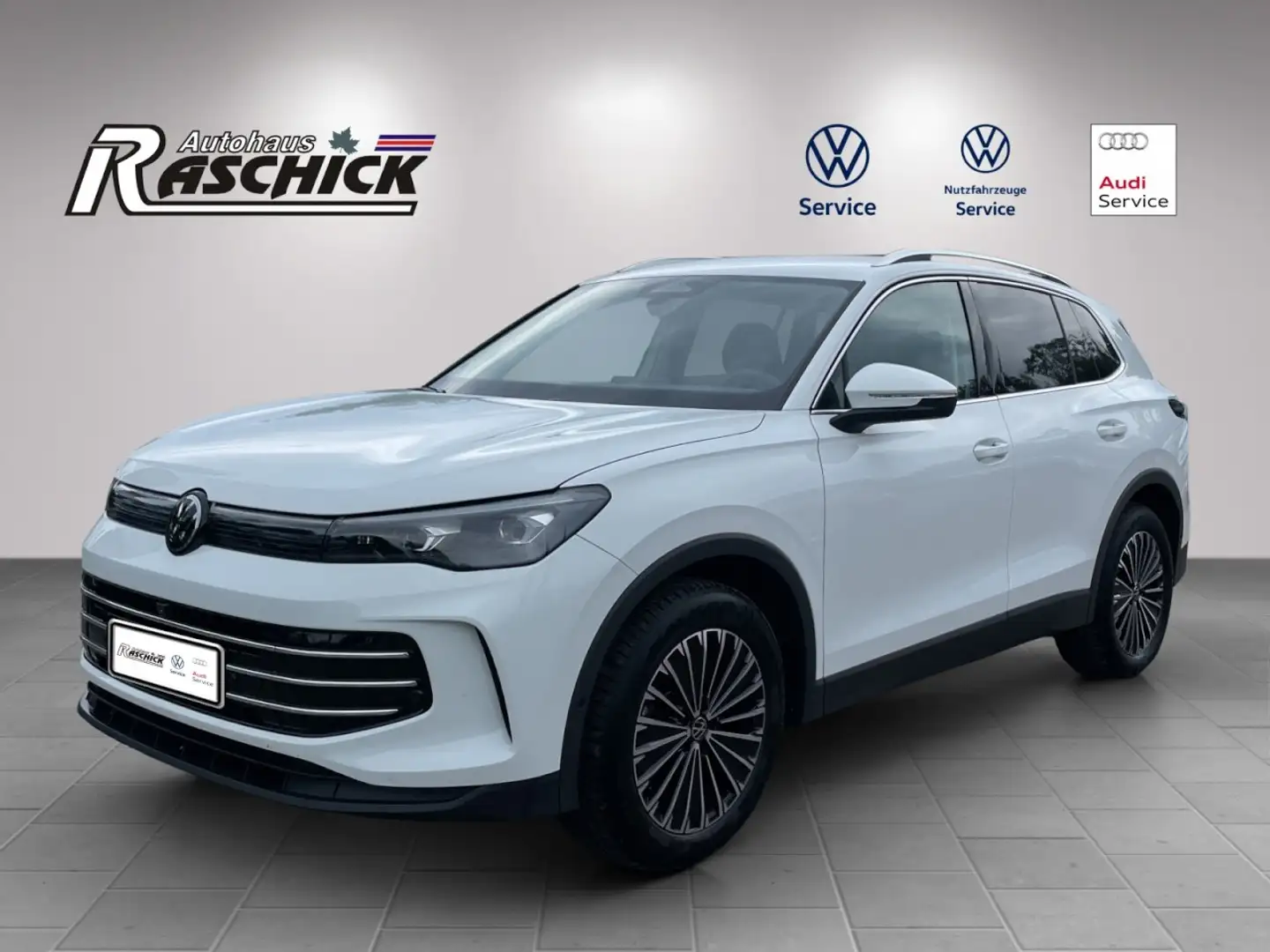 Volkswagen Tiguan 1.5 eTSI 110 kW Elegance Navi AHK Kamera Klima Blanc - 2
