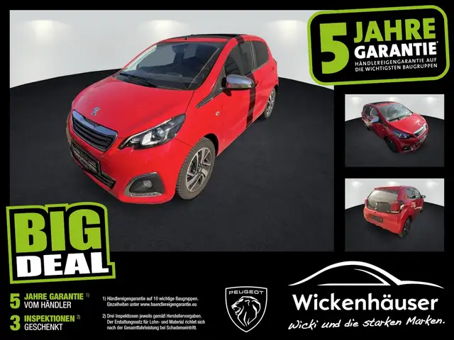 Peugeot 108 TOP 1.0 VTi TOP! Allure SHZ+Kamera+Faltdach