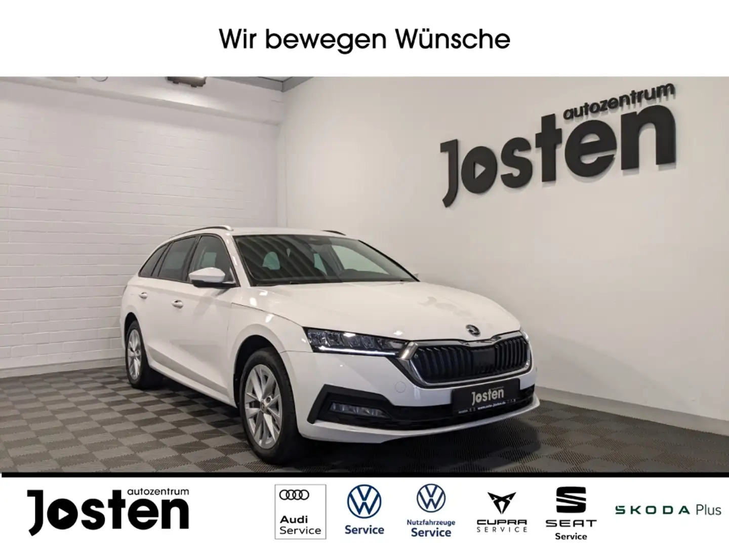Skoda Octavia iV 1.4 TSI LED Virtual CarPlay PDC Weiß - 1