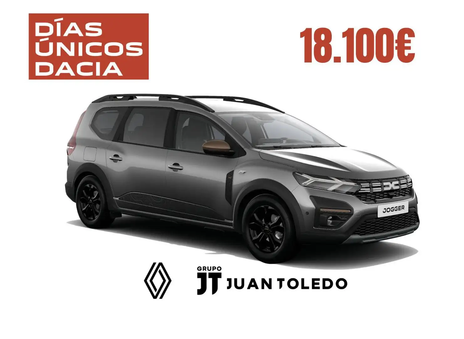 Dacia Jogger 1.0 ECO-G Extreme Go 74kW 5pl. Gris - 1