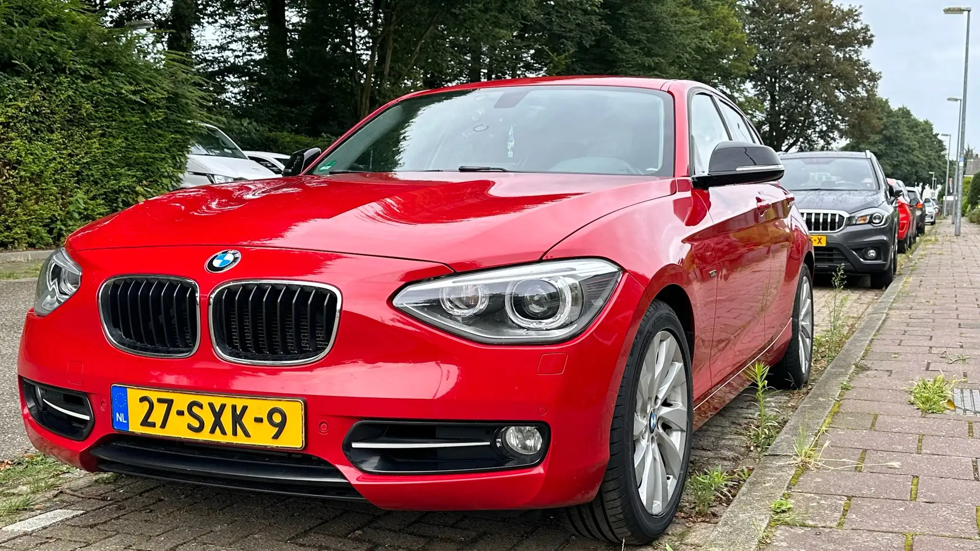 BMW 118 118 118i Business Kırmızı - 2
