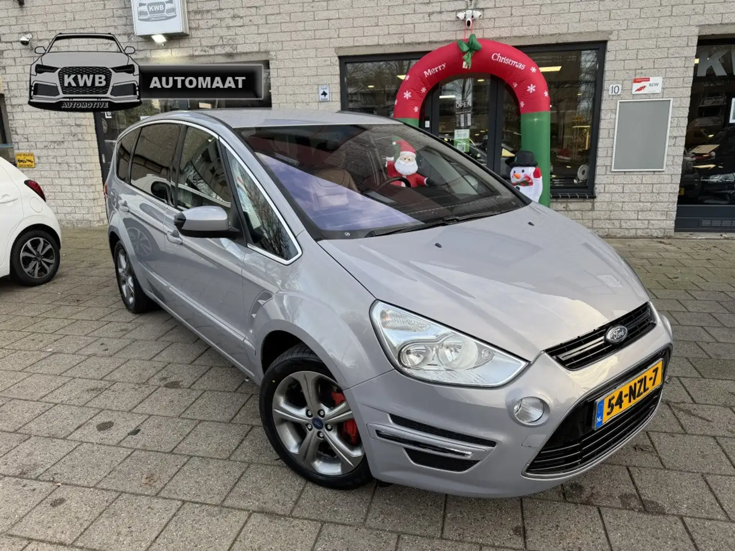 Ford S-Max 2.0 EcoB. Leer Automaat Revisie 4NW Banden Grijs - 1